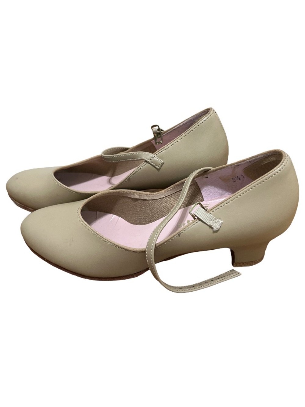 Capezio Women’s Size 8.5 Genuine Leather Heeled Tap Shoes